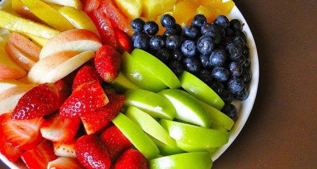 Frutas cortadas