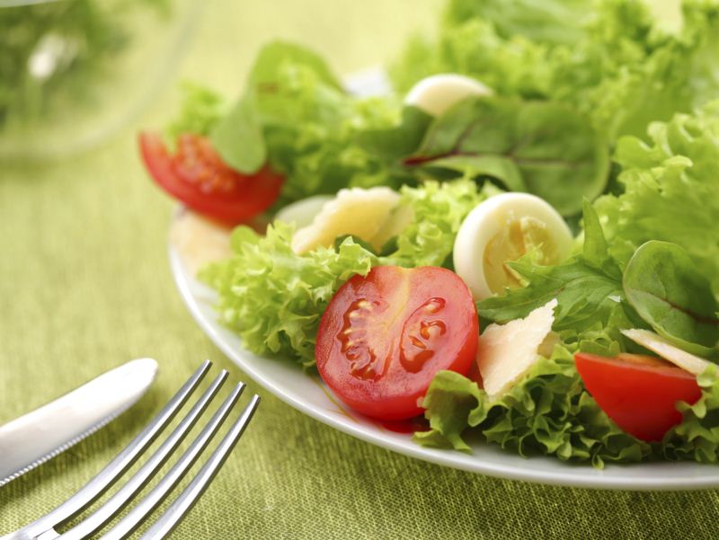 Dieta salada e peixe Dieta salada e peixe