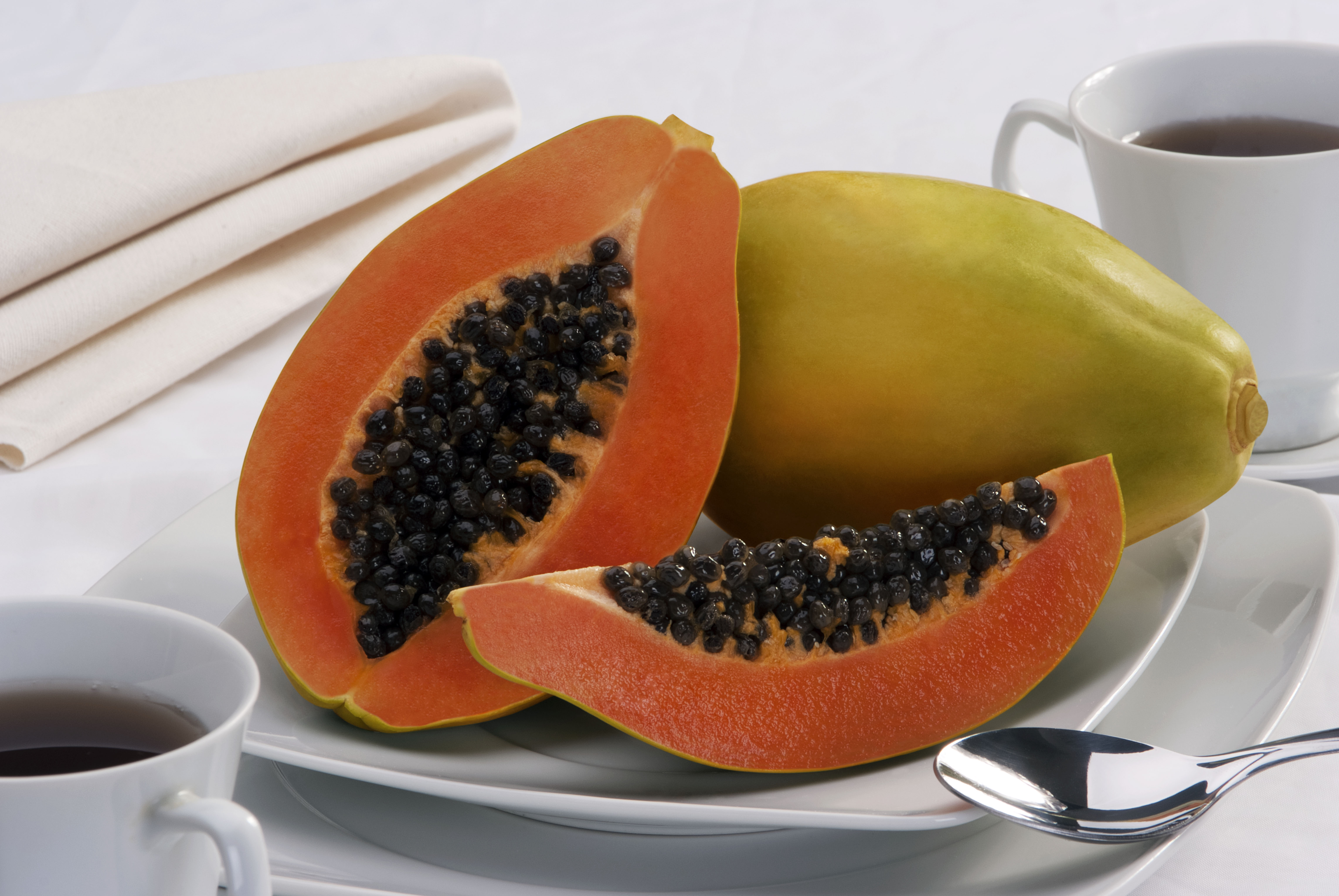 Enzimas de papaya y ajo para bajar de peso