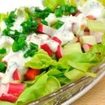 Salada com molho