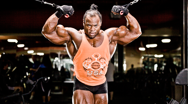 kai greene em pose