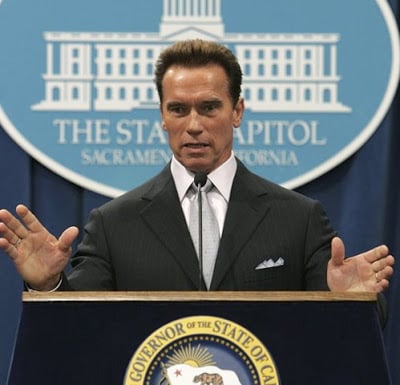Arnold Schwarzenegger governador da califórnia