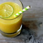 Suco de abacaxi e limão