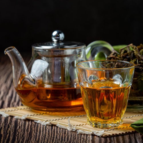 oolong chá verde