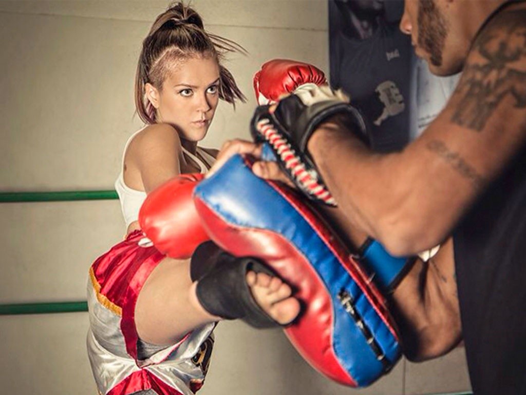 pratica de muay thai