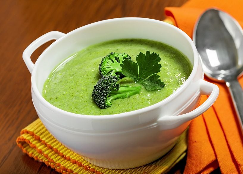 Sopa de brócolis
