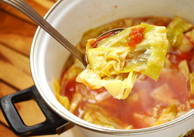 Sopa de dieta receita