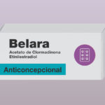 caixa embalagem remédio anticoncepcional belara