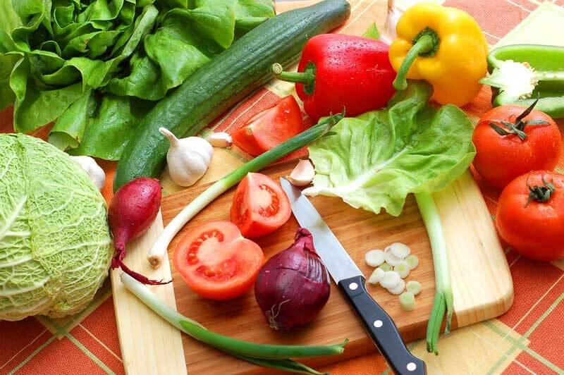 Alimentos vitaminas e sais minerais