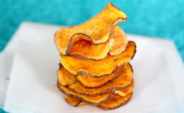 Chips de batata doce