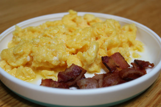 Ovos e bacon