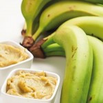 Biomassa de banana verde