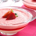 Gelatina de morango diet