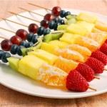Espeto de frutas