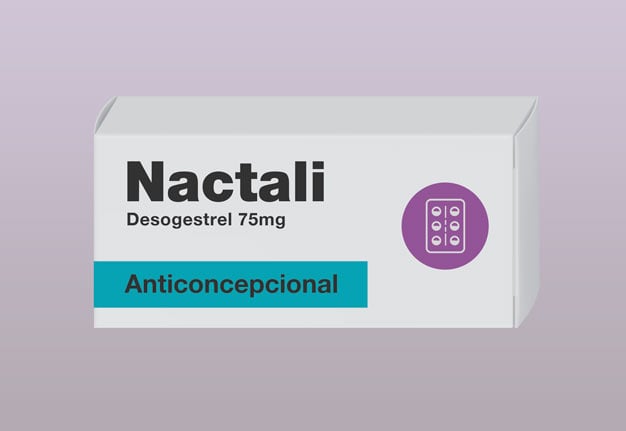 caixa embalagem anticoncepcional nactali