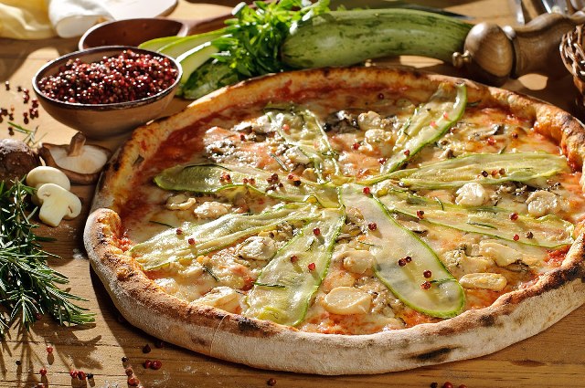 Pizza de abobrinha