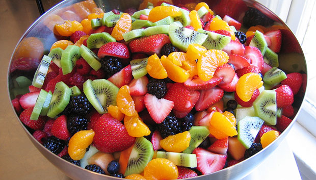 Dieta salada de frutas