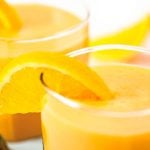 Suco de laranja e abacaxi