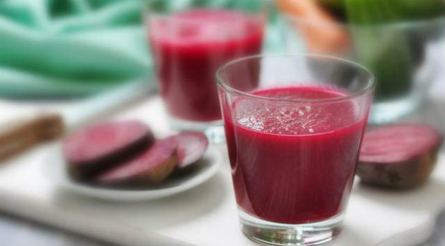 Suco detox de beterraba