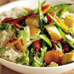 Frango com quinoa