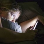 Smartphone antes de dormir