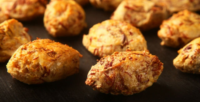 Bolinho de carne seca