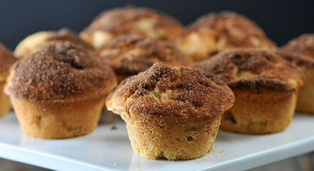 Muffin com canela