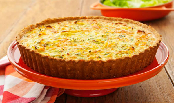 Quiche de queijo light
