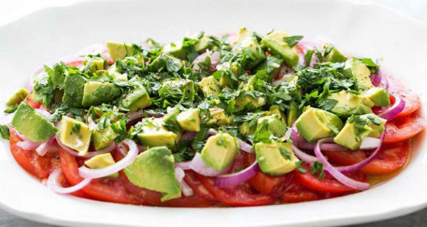 Salada de abacate