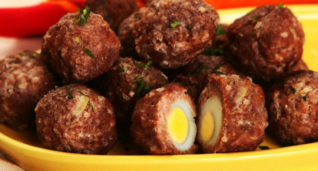 Bolinho de ovo assado