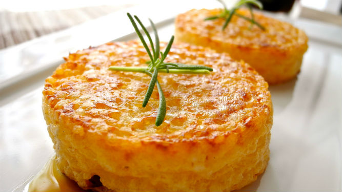 Bolinho de tapioca light