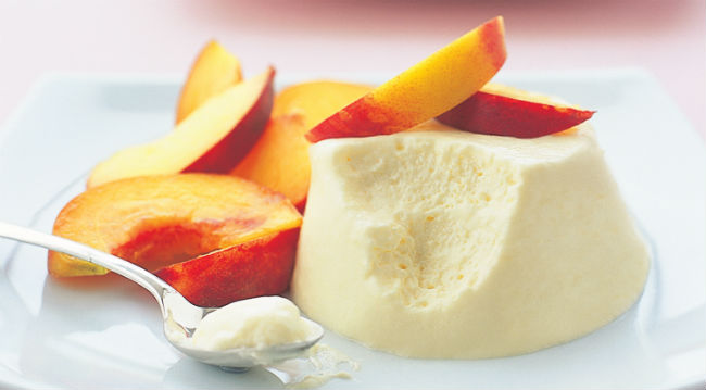 Mousse de pêssego