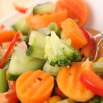 Salada de legumes cozidos