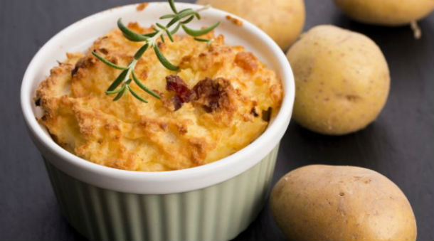 Suflê de batata light