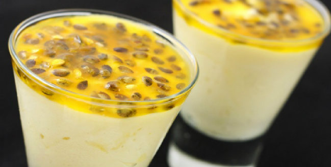 Mousse de maracujá