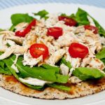 Pizza de frigideira light