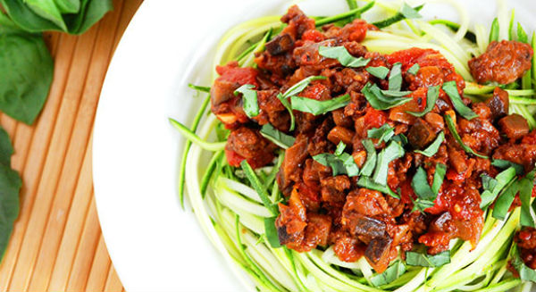 Macarrão de abobrinha