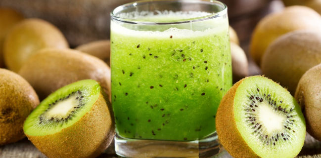 Suco de kiwi