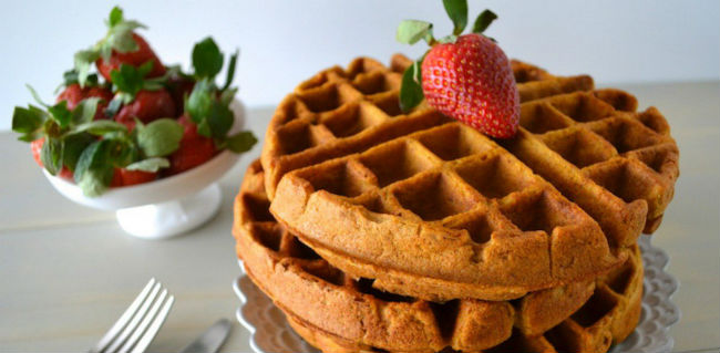Waffle vegano