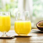 Suco de maracujá com laranja