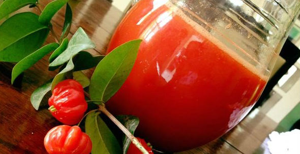 Suco De Pitanga C/ Água