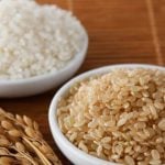 arroz parboilizado ou integral