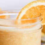 Suco de laranja com leite