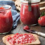 Geleia de morango low carb