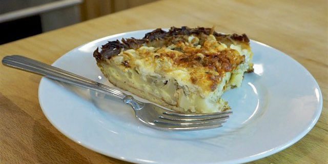 Torta de couve-flor light