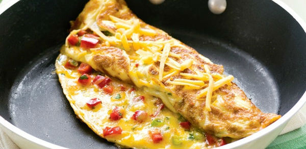 Receita de omelete da dieta cetogenica