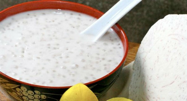Mingau de tapioca