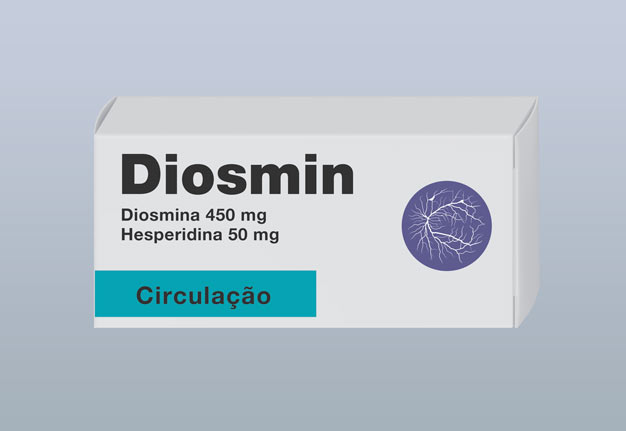 caixa embalagem remédio diosmin