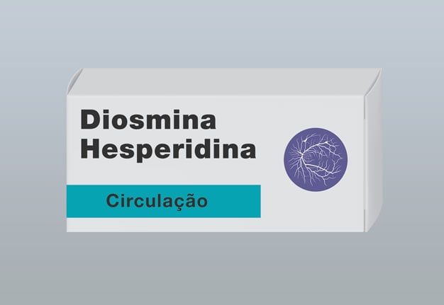 caixa embalagem remédio diosmina hesperidina