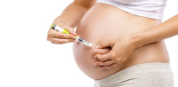 sinais de diabetes gestacional como